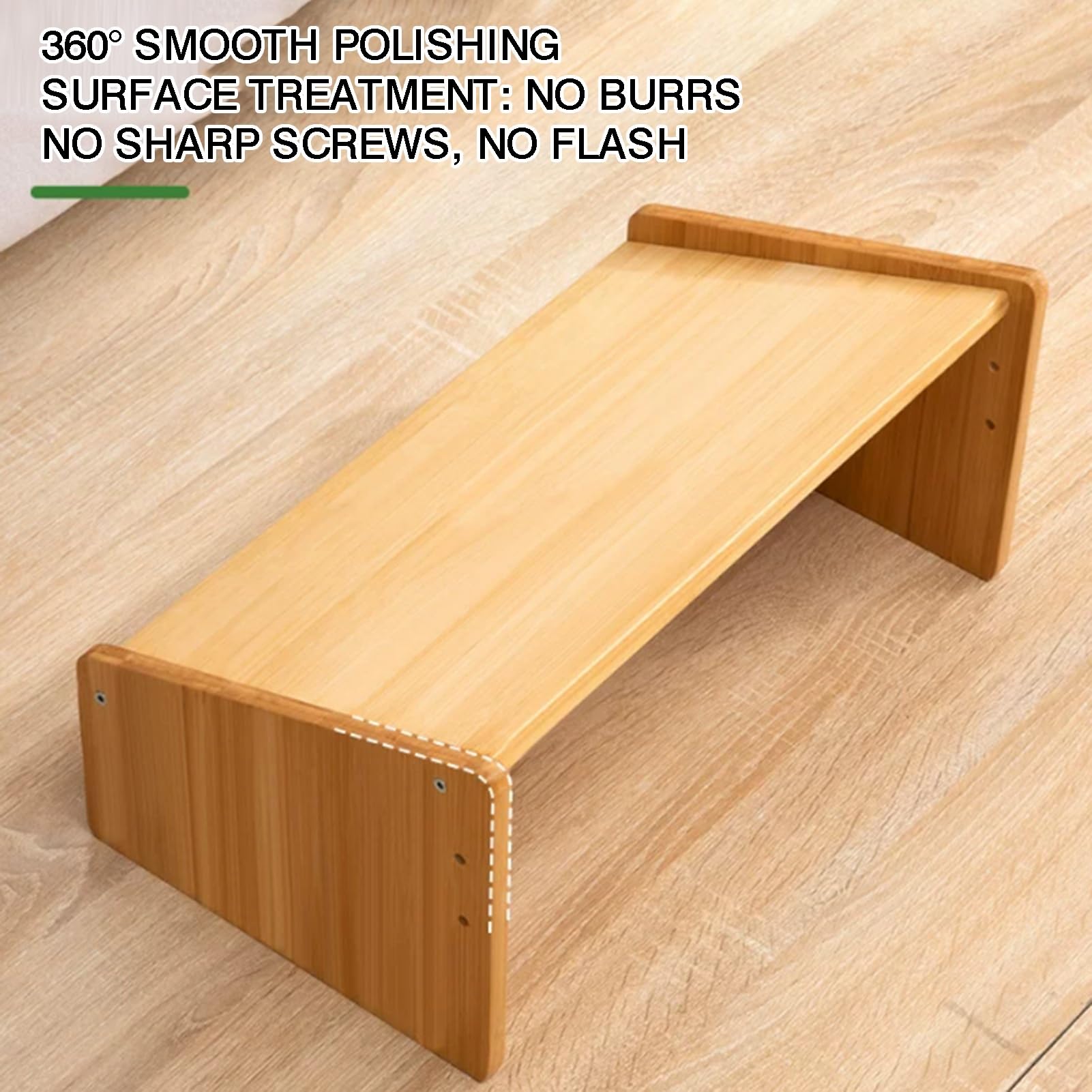 Reposapiés For Debajo Del Escritorio En El Trabajo, Taburete Ergonómico For Pies, Con 3 Posiciones De Altura Y Ajuste Ángulo Inclinación 20°, Carga Máxima 150 Kg(Color-2,42x24x20cm)