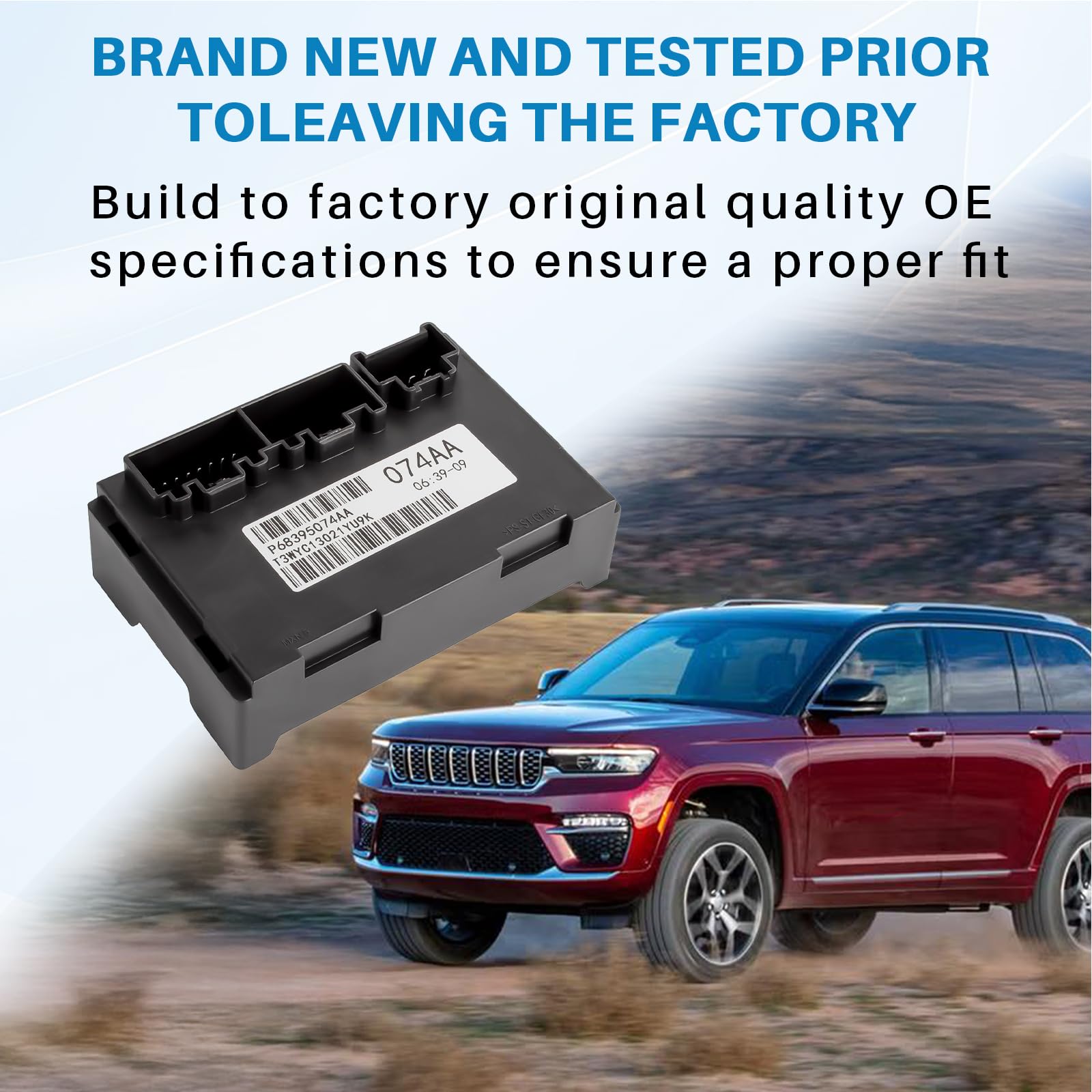 Module de commande de boîte de distribution - Unité de commande de boîte de distribution - Remplacement pour Grand Cherokee Dodge Durango 2014-2015 - Numéro de pièce 05150732AE 5150732AE