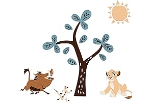 Lion King Tree Decals - Unearth a Kingdom of Enchanting Designs