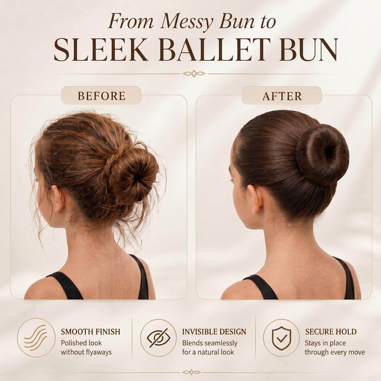 Bun Hair Nets & Pins - Ballet & Dance Accessories -7 Bun Hair Nets & Pins - Ballet & Dance Accessories -7
