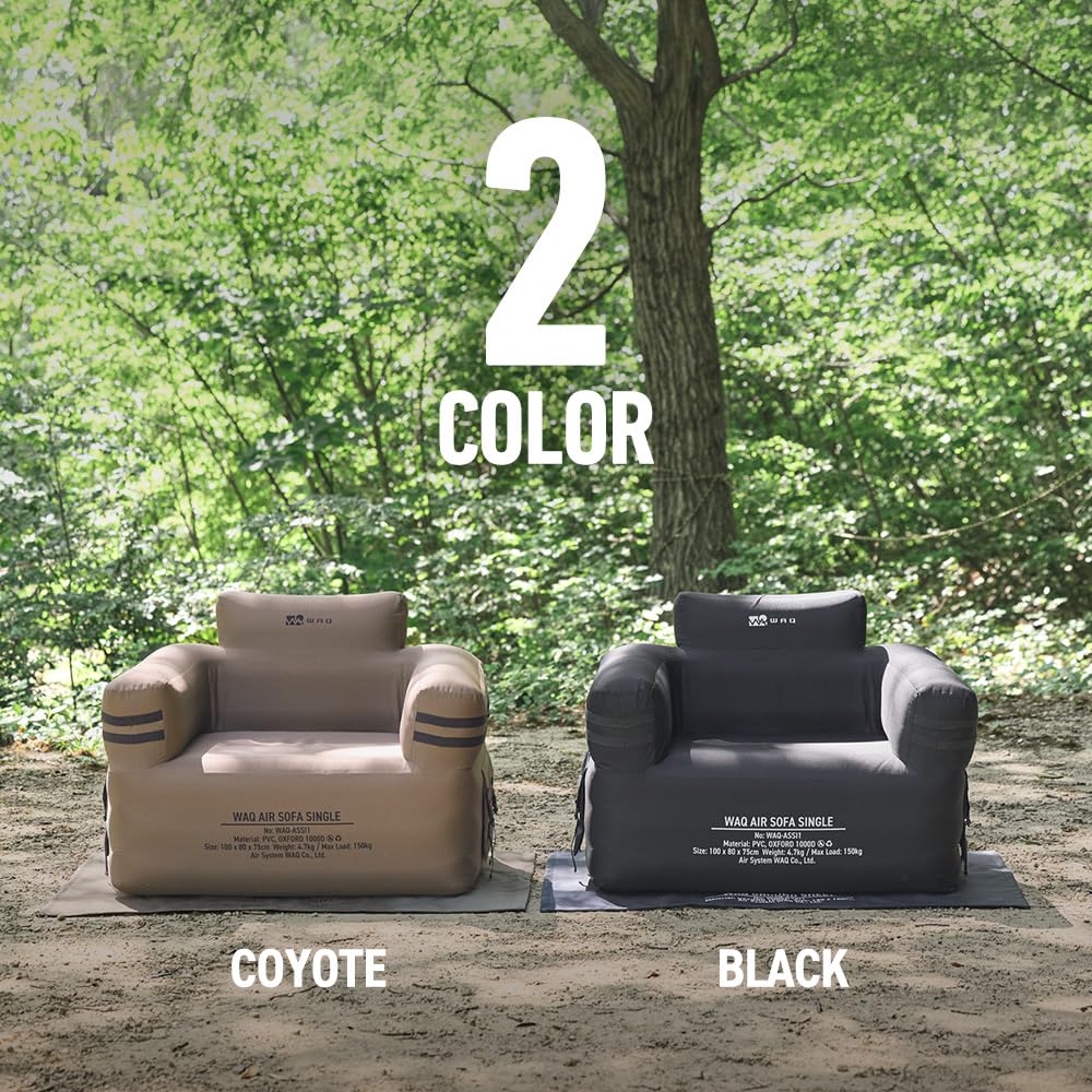 Amazon.co.jp: WAQ AIR SOFA ダブル エアソファ グランドシート