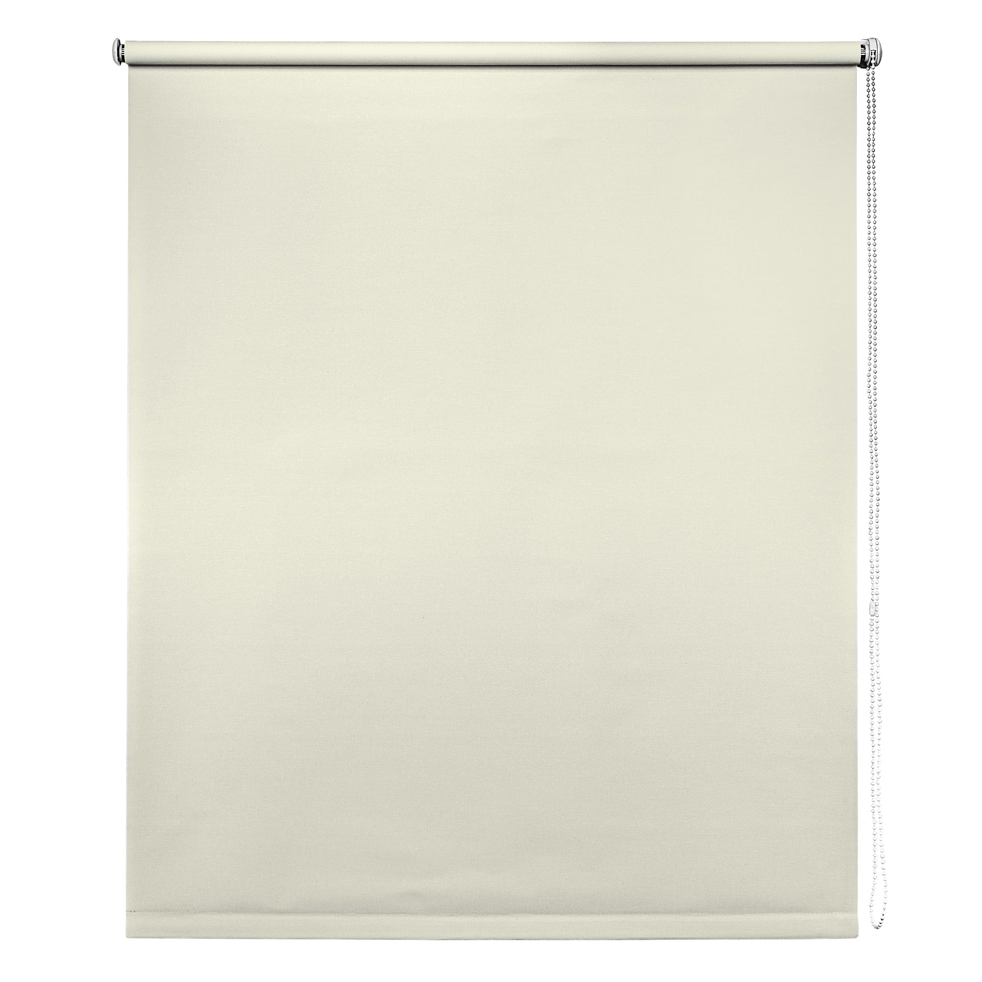 New Edge Blinds Thermal Blackout Roller Blinds 150cm Cream Yellow - 100% Polyester
