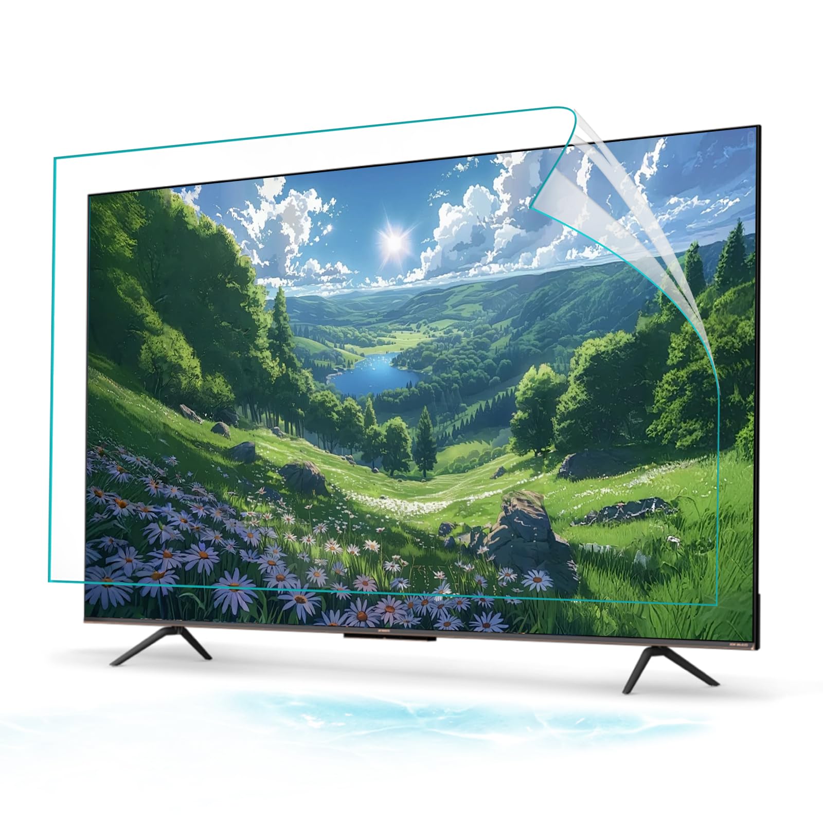 Film de protection de 75 pouces anti-reflet pour écran de TV LED OLED 4K