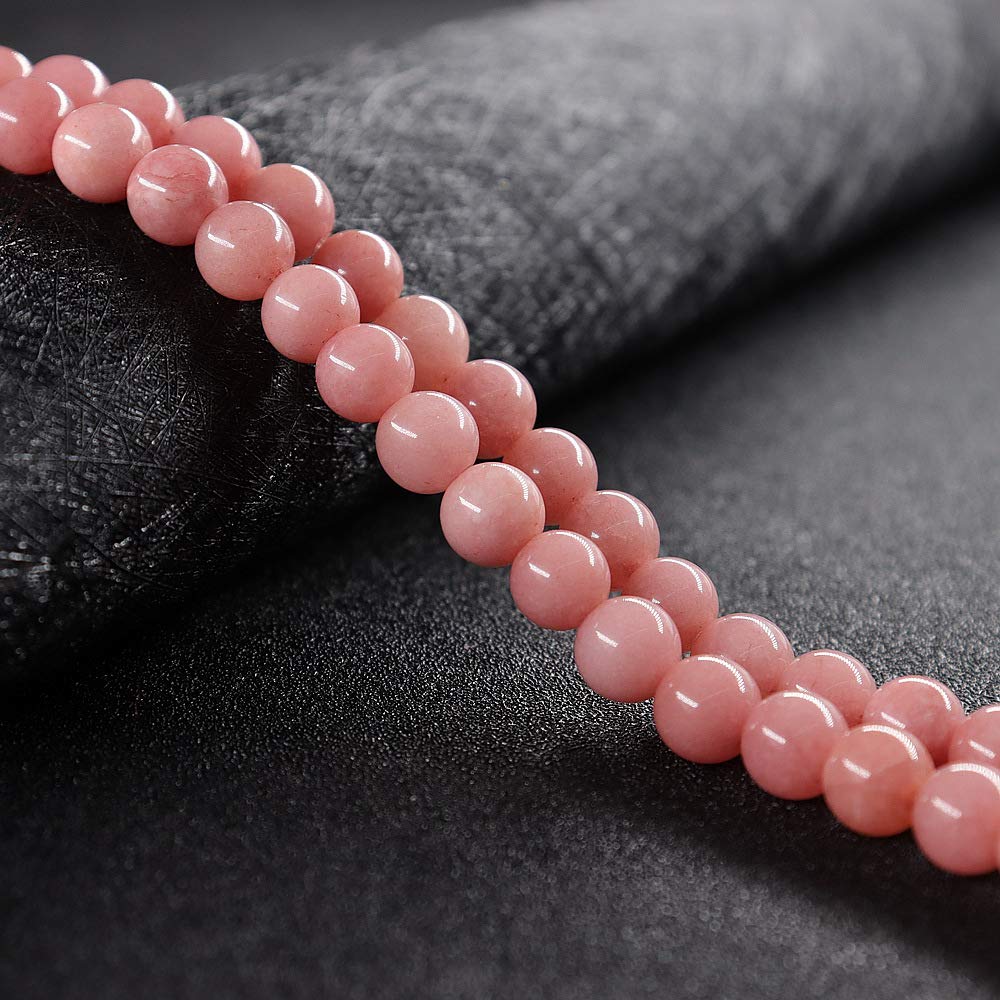 Natural Stone Beads Gemstone Round Loose Beads for Bracelet Necklace Earrings Jewelry Making DIY Crafts Design(3strand 6mm 8mm 10mm 140pcs)