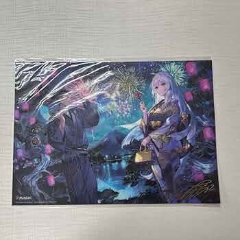MTG 放浪皇 夏祭り クリスマス プレイマット&ビジュアルボード 3点セット 放浪皇のクリスマス｜マジック：ザ・ギャザリング 日本公式