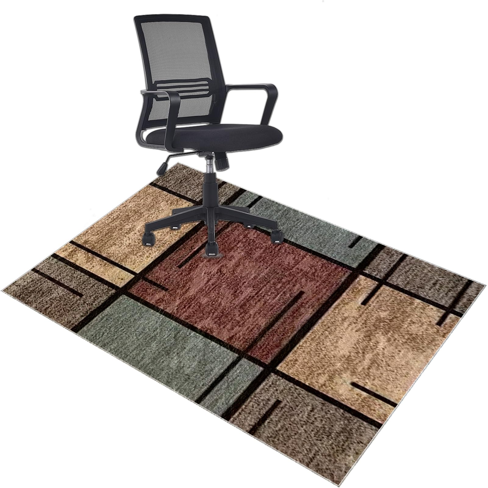 Heavy Duty Office Chair Mats for Carpeted and Hardwood Floor Low pile Chair Mat Soft and Comfortable Carpet Protectors Chair Mat Anti Slip Computer Desk Chair Mat Floor Gaming Chair Mat 200 x 300 cm