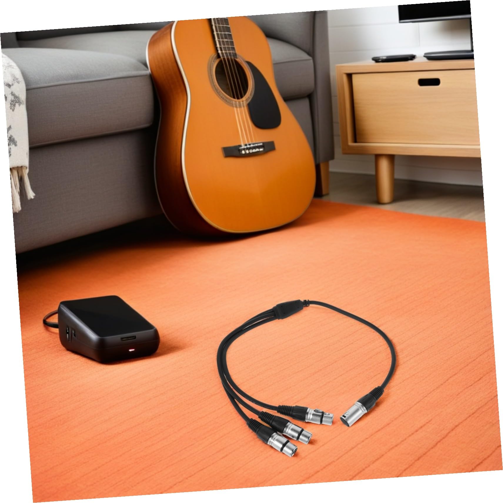 FRCOLOR Cavo Audio Schermato Da 2 Pezzi Splitter Per Microfono Cavo Audio Splitter Per Xlr Digitale Xlr Per Microfono