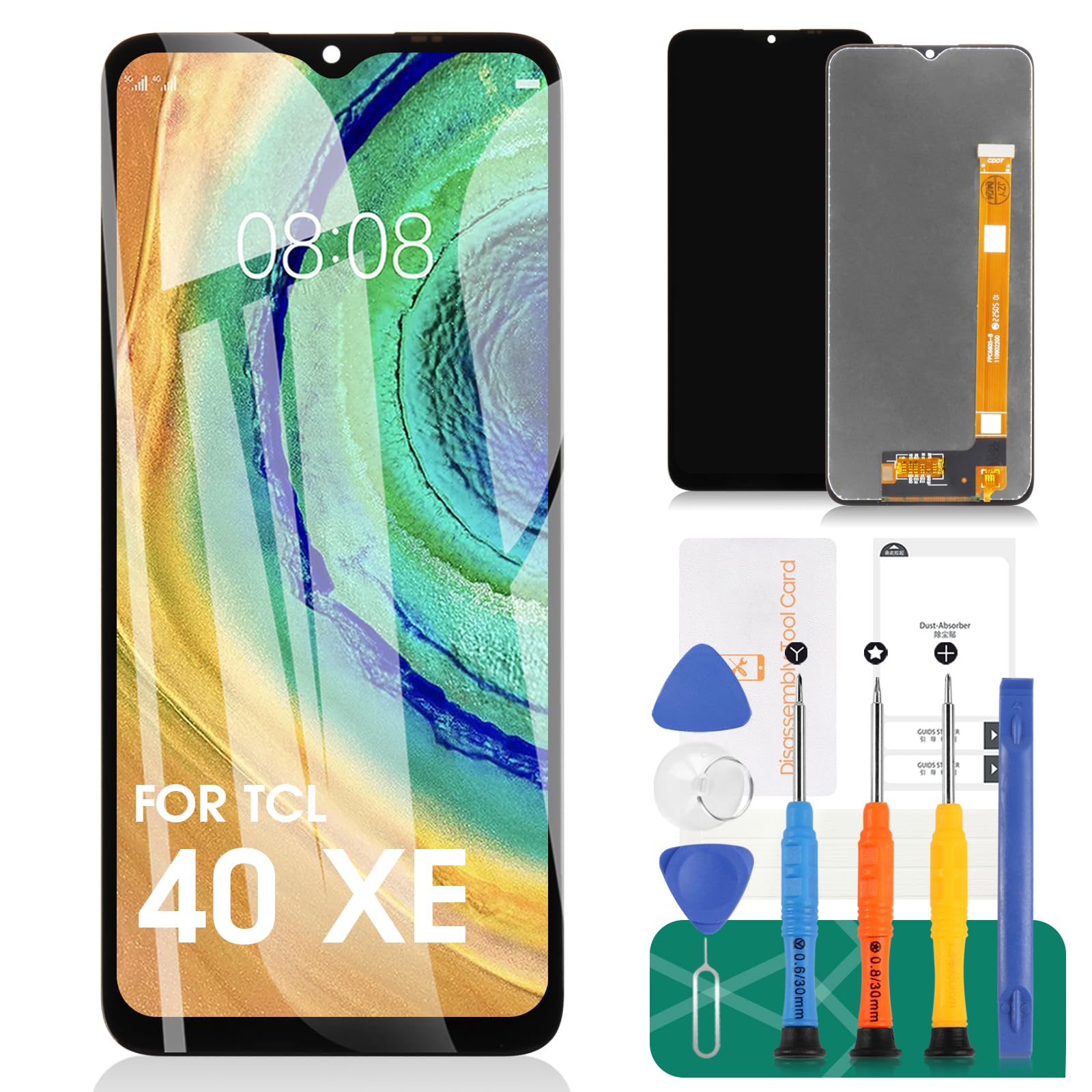 Amazon.com: for TCL 40 XE Screen Replacement for TCL 40 X LCD