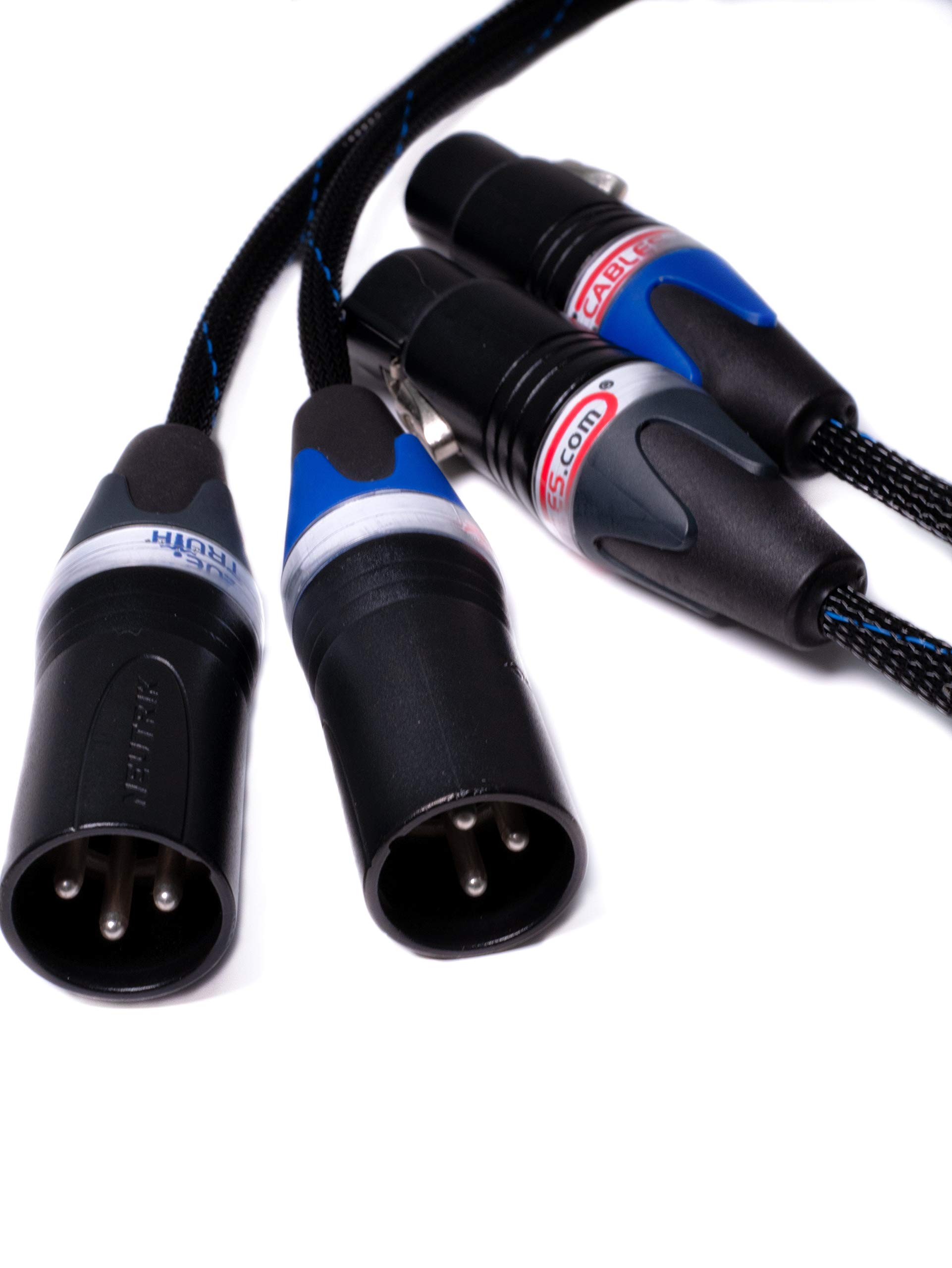 Buy Better Cables Blue Truth Balanced XLR Cables Stereo Pair (2