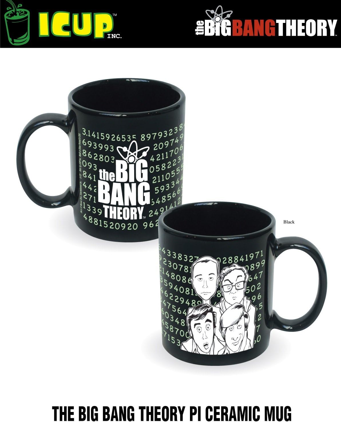 Big Bang Theory Ceramic Coffee Mugs- PI