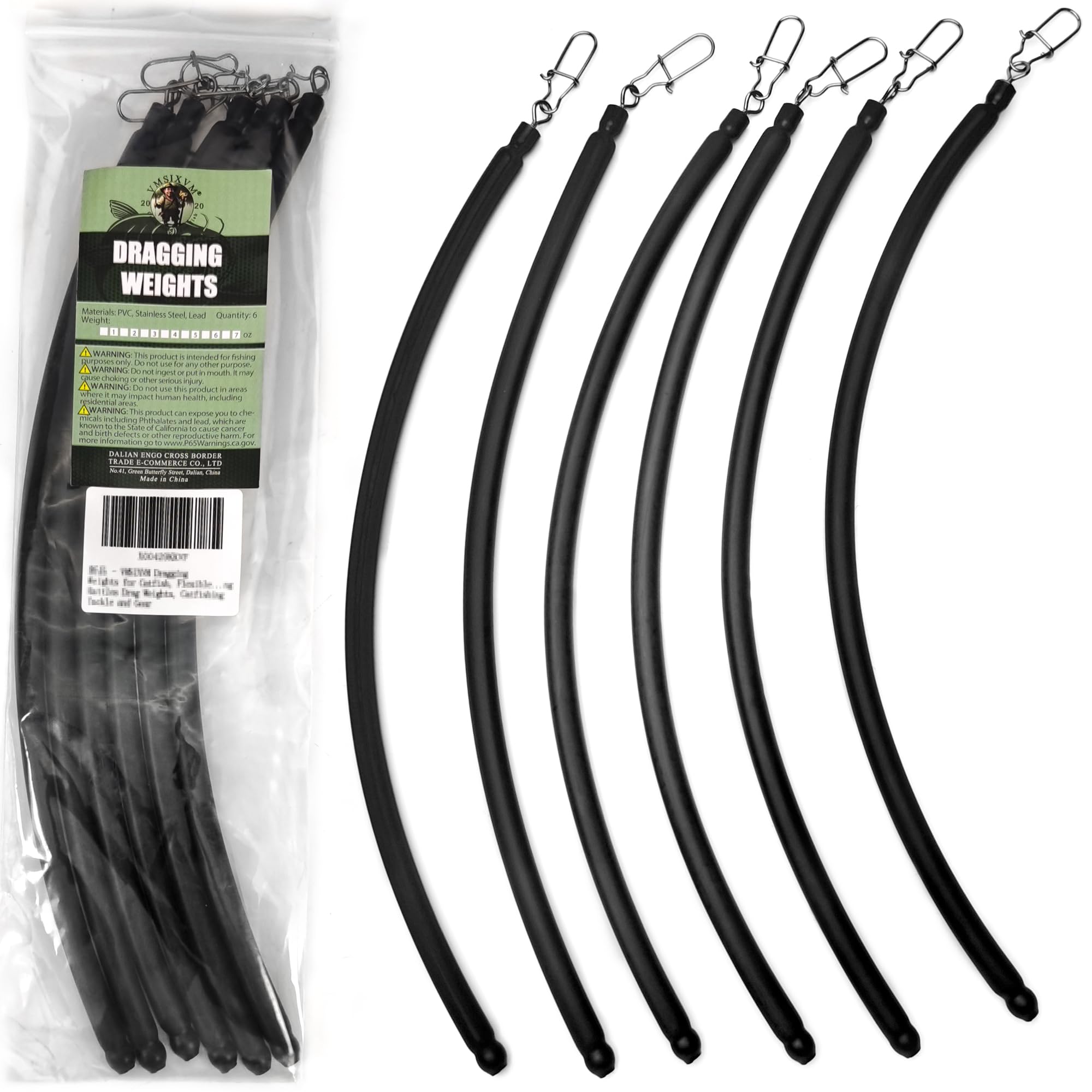 Dragging Weights for Catfish, No Snag Sinker Drag Drift Fishing Weight for Bottom Bouncing, Trolling, Drifting, Snagless Catfishing Sinker Tackle Gear and Equipment