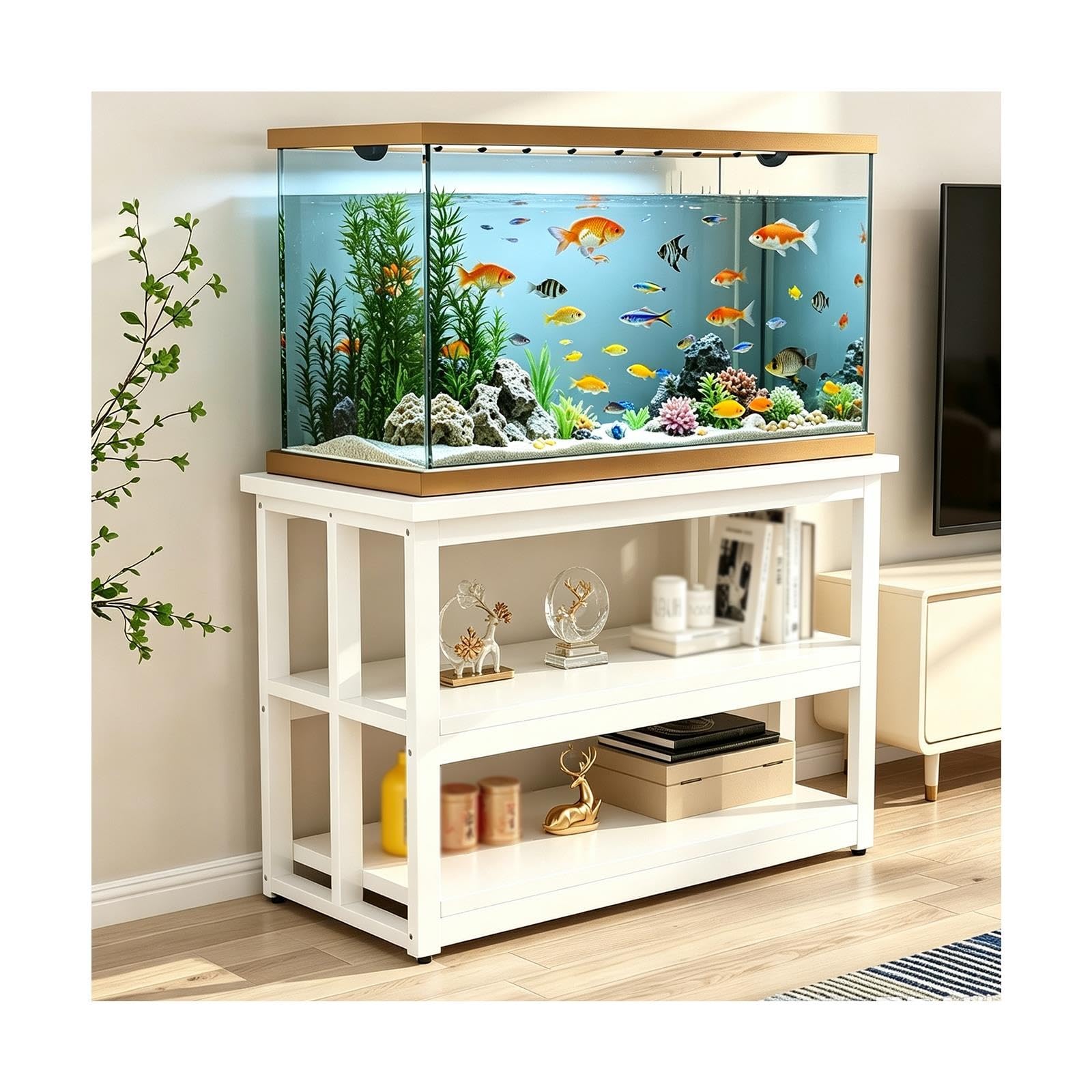 Mobile per Acquario, Scaffale per Acquario, Robusto e Durevole