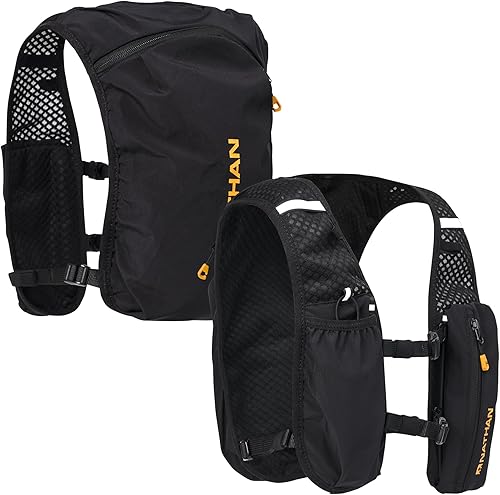 Nathan - Paquete de hidratación para correr 2L NegroCaléndula OSFM