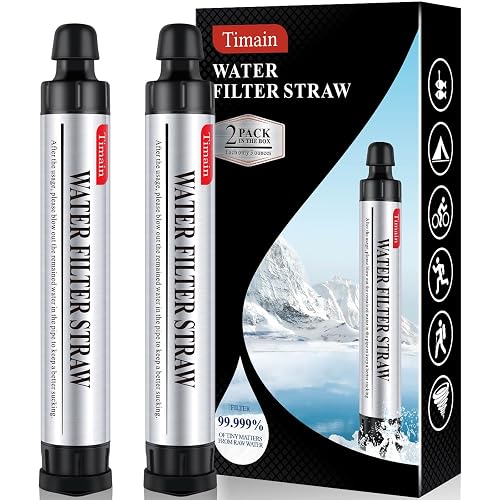 Timain 2 Pack 4-Stage Filtration