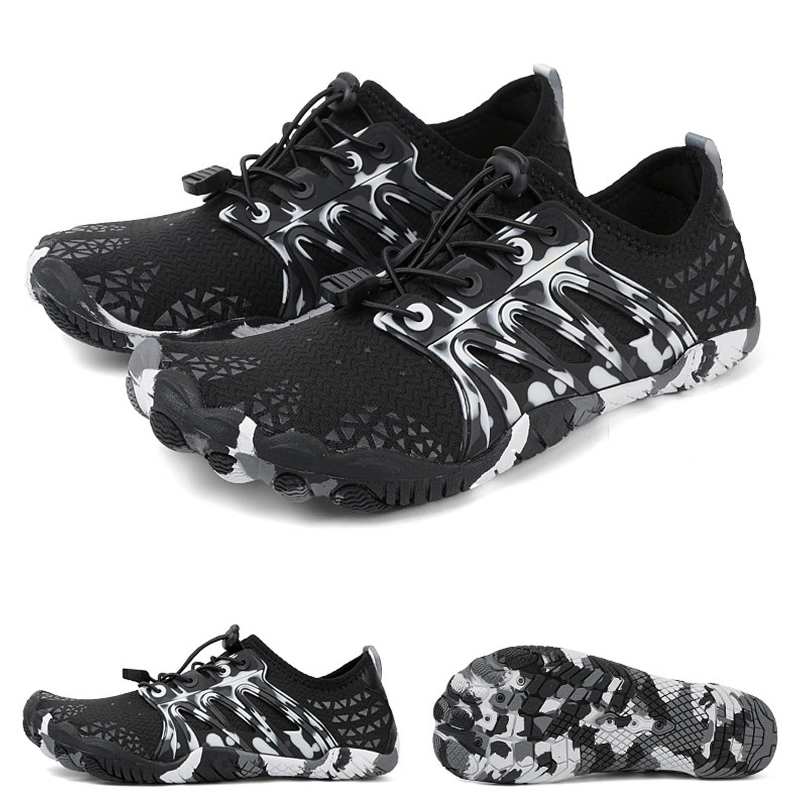 Zapatos de agua Zapatos de agua para mujeres y hombres, de playa, atletismo, pies descalzos, verano, deportes al aire libre, senderismo, natación, playa, río, barefoot Shoes
