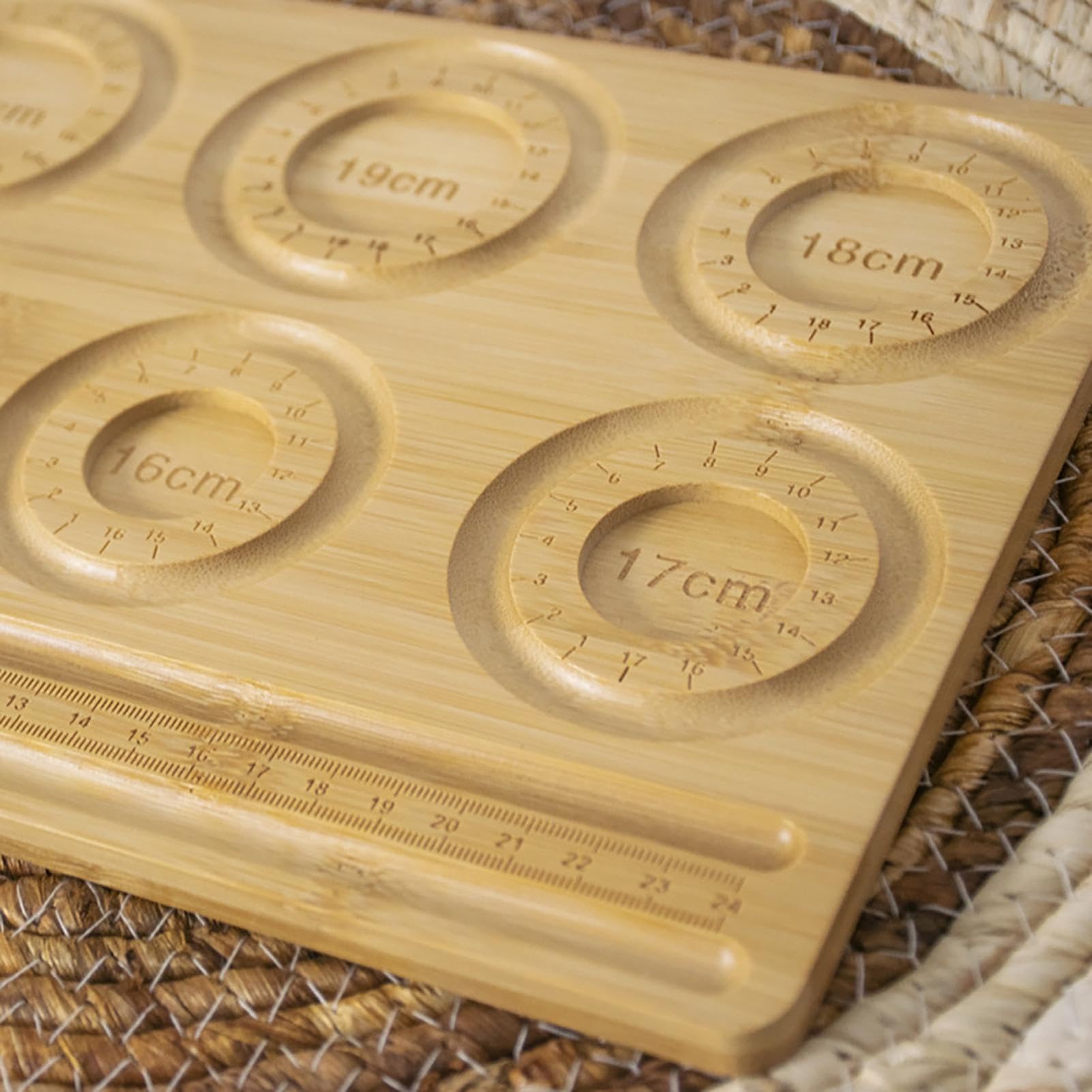 Tavola In Legno Per Perline - Misurino Per Bracciali E Collane Fai-Da-Te - Foto 7