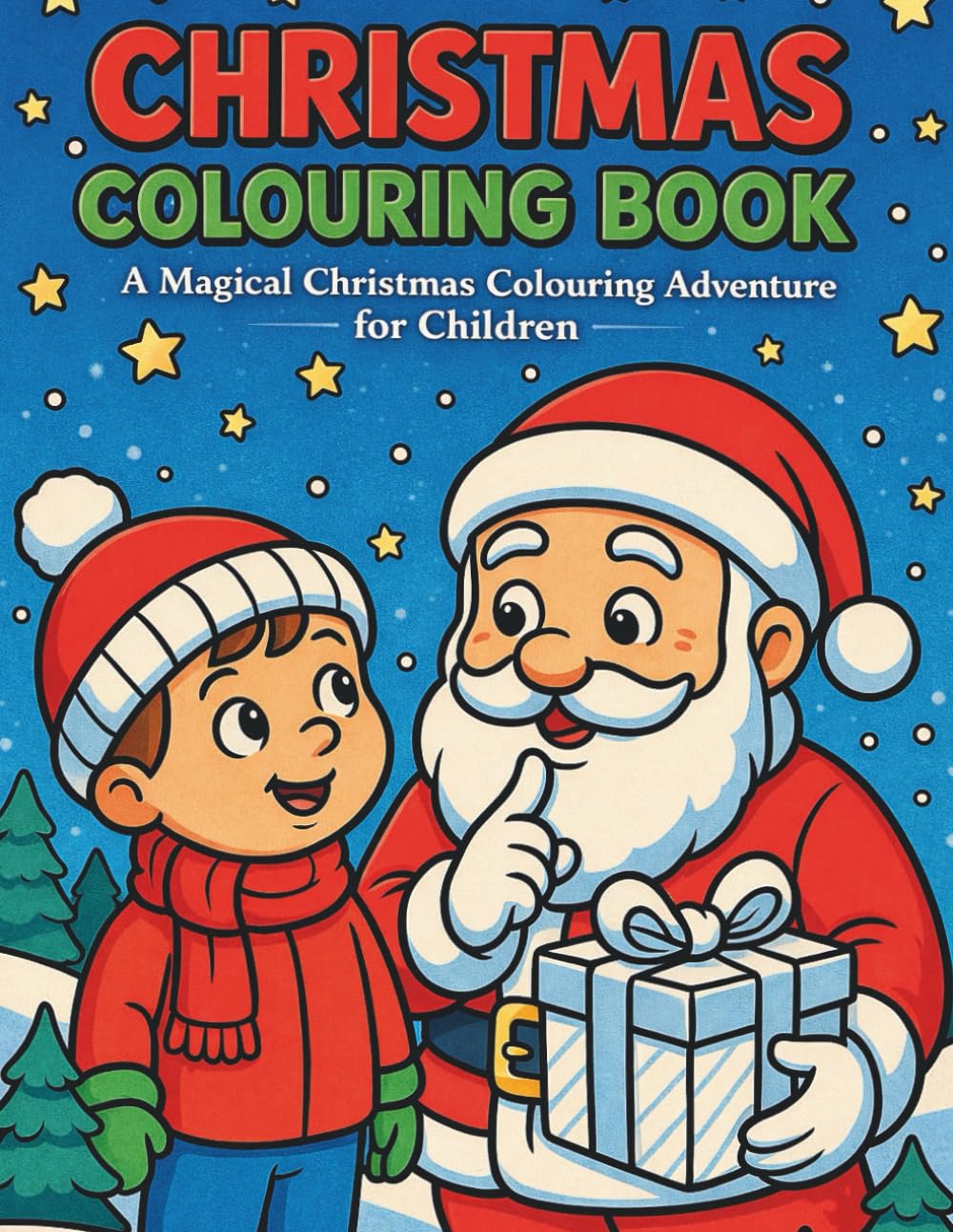 Christmas Colouring Book: A Magical Christmas Colouring Adventure for Children