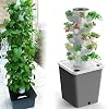 Hydroponic Growing, 15/20/25/30 Pods Hydroponics Tower, Aeroponics Grow Kit, Aquaponics Planting, Fruits and Vegetable 30Holes 1pc
