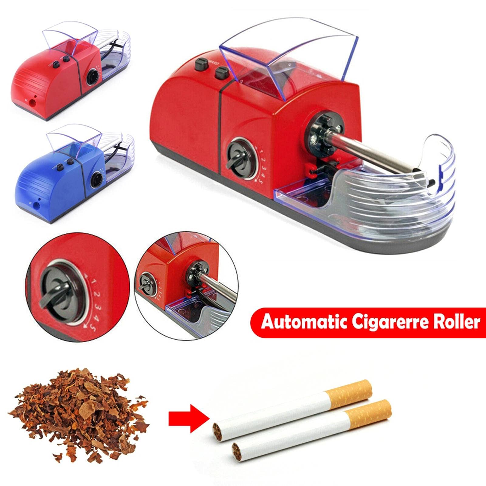 small cigarette rolling machine argos Electric Automatic Cigarette Rolling Machine D I Y Cigarette Device Tobacco  Roller Maker Smoke Tool Accesoires A C100 V-240 V : Buy Online at Best  Price in KSA