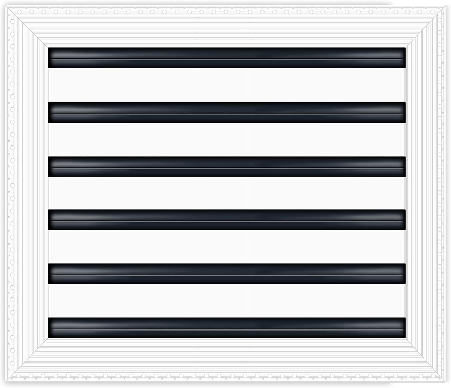 BUILDMART - 14x12 MUD-in Air Vent Cover - Drywall MUD in White Air Vent - MUD Linear Slot Diffuser - Register Grille for Ceiling and Walls - Texas Buildmart