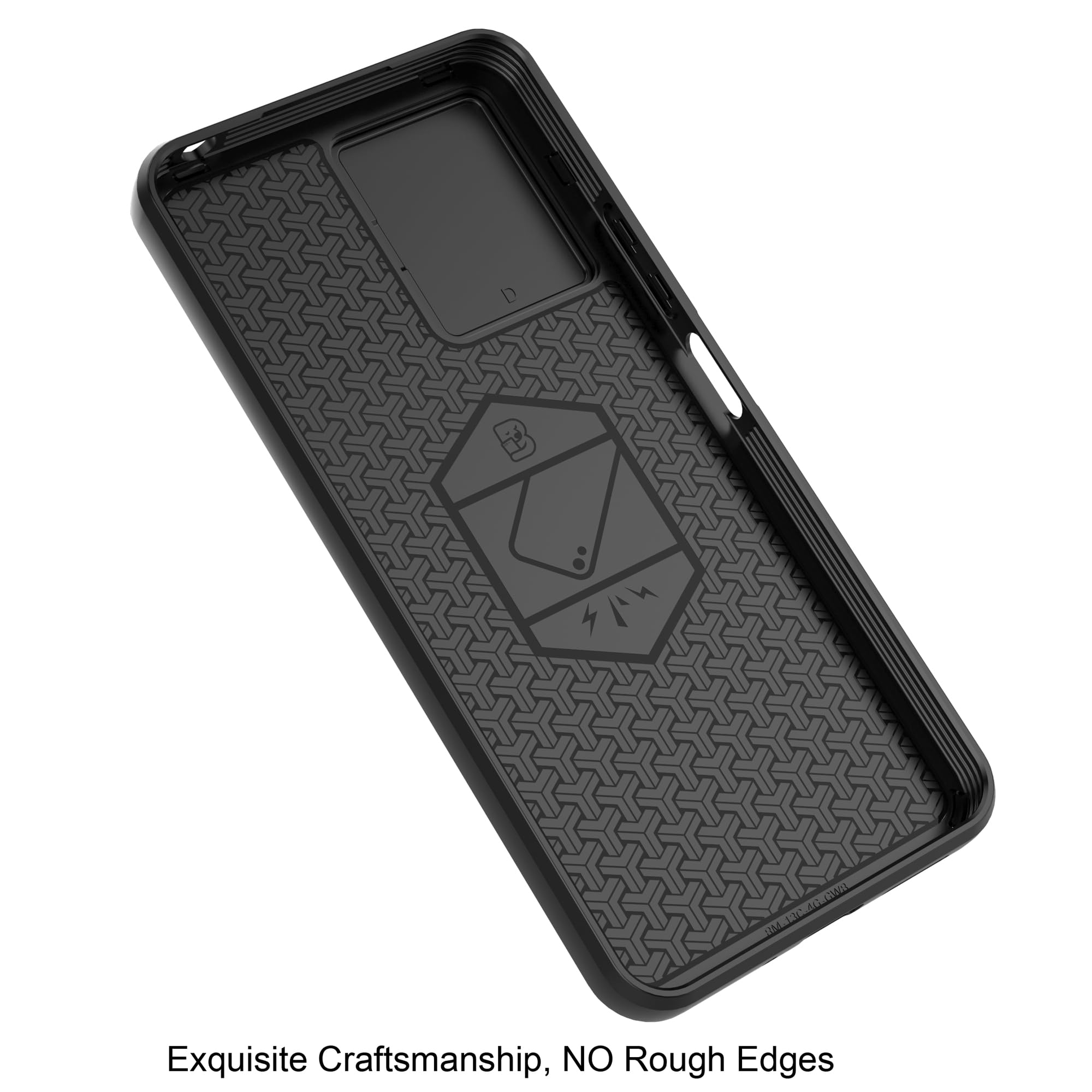 ESTH® Custodia per Xiaomi Redmi 13C (4G/5G)/Xiaomi Poco C65 4G con 360° Rotante Staffa, [Compatibile con Supporto Magnetico per Auto], Cover Paraurti PC + TPU, Blu