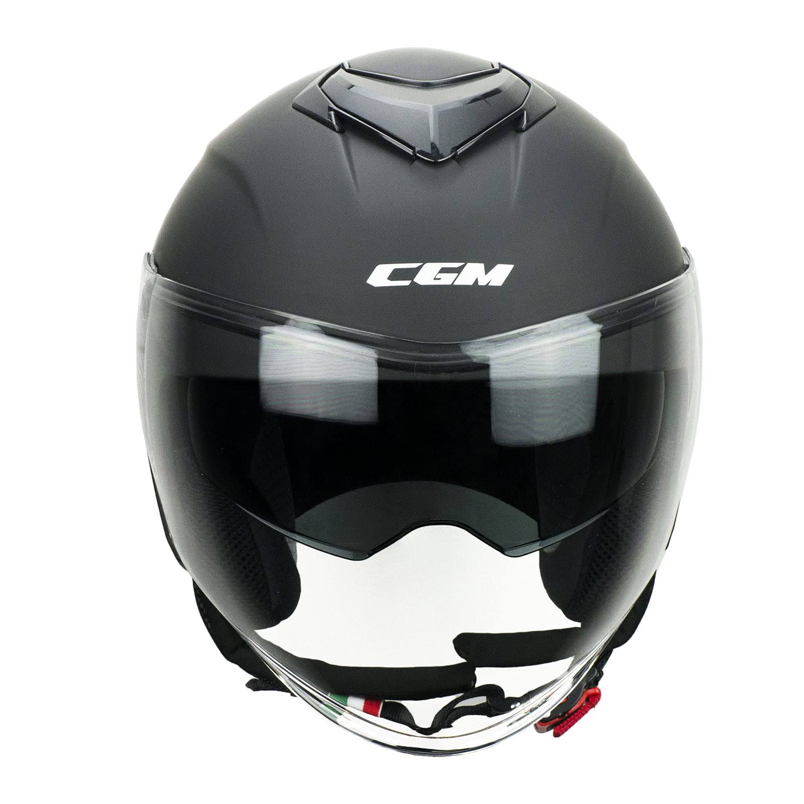 CGM Casco Motocicletta ECE 22.05 Bianco Matte