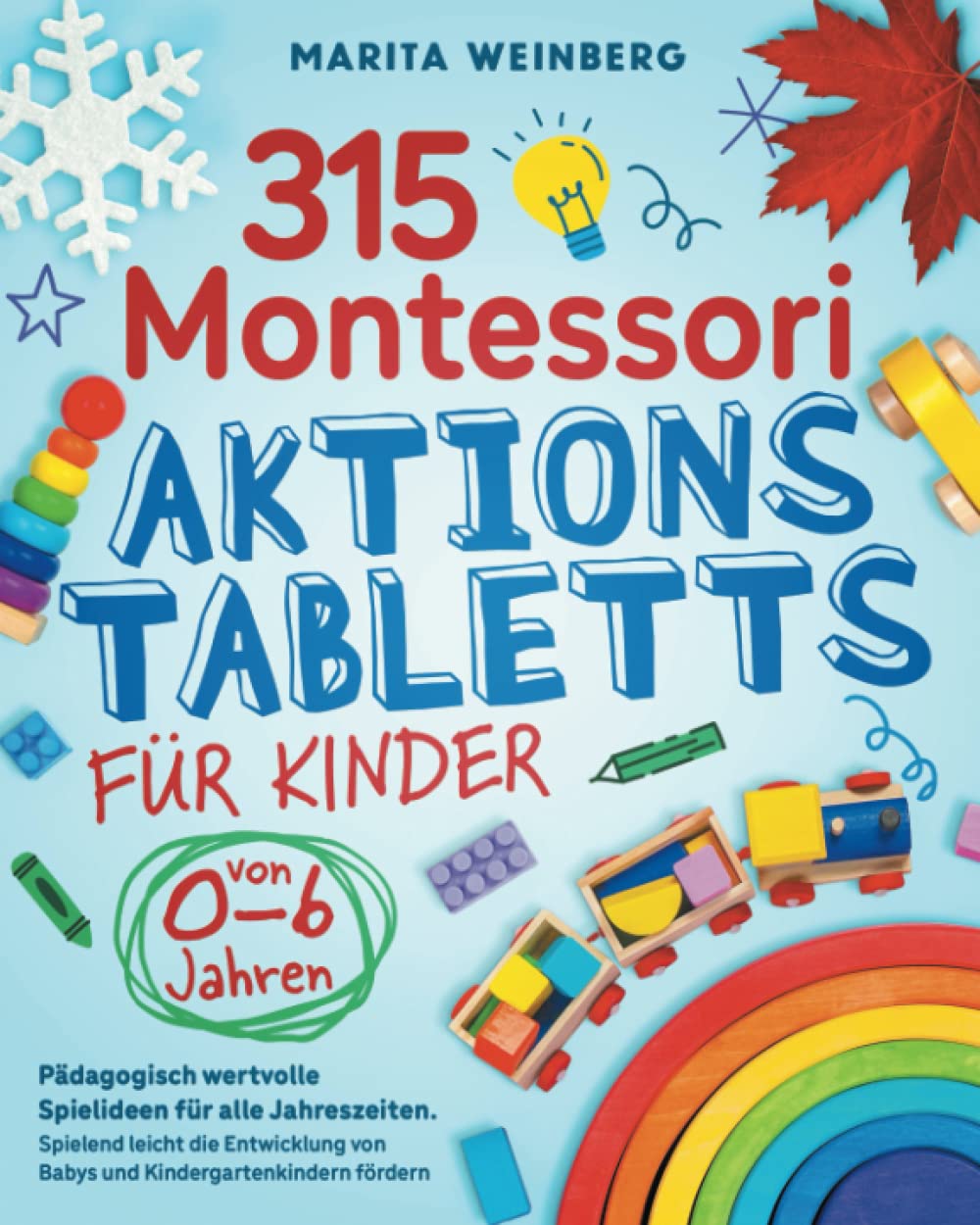 315 Montessori Aktionstabletts für Kinder von 06 Jahren Pädagogisch