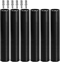 Vista 14 de Patas de metal de 2 pulgadas de repuesto para base de cama ajustable eléctrica, tornillo no ajustable en patas cortas