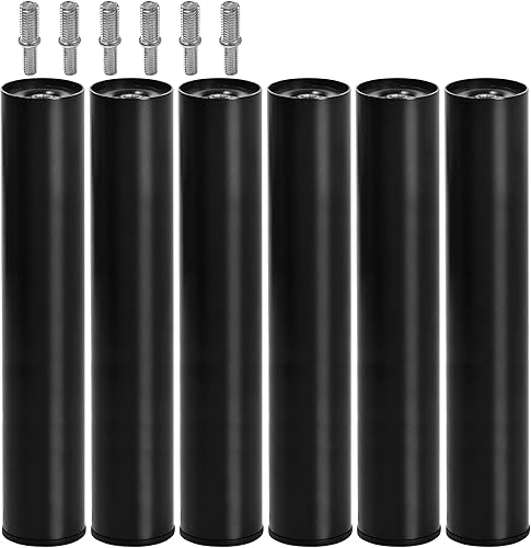 Vista 36 de Reemplazo de patas de cama de metal de 7 pulgadas para marco de base de cama eléctrico ajustable, patas de cama atornilladas