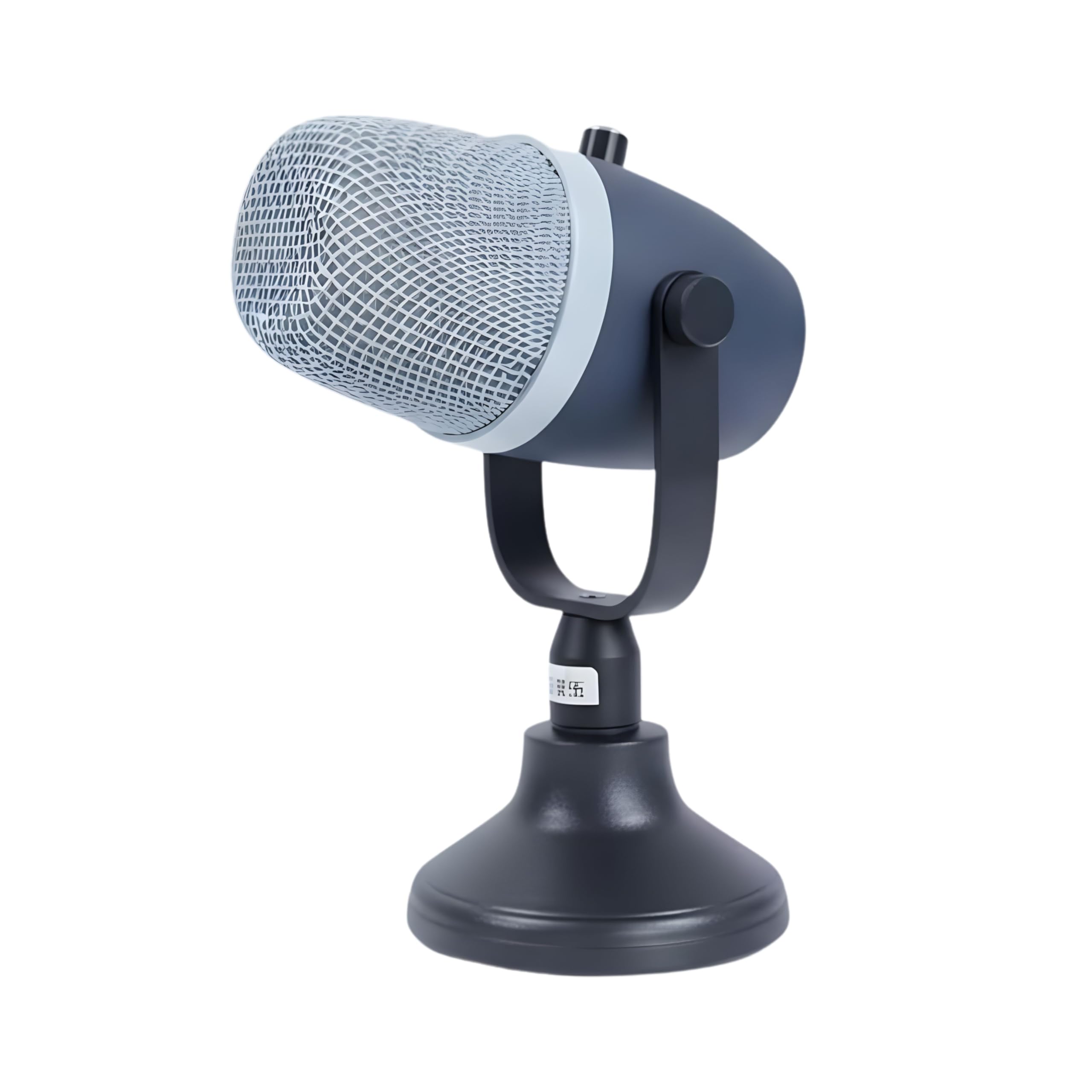 Drumstone Desktop Microphone Stand with Adjustable Mount & Heavy Metal Base | Studio-Quality Navy Blue Mic Holder for Broadcasting, Podcasting, Voice Recording, Streaming & Professional Audio Setups-image-49