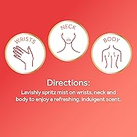 Vista 4 de Calgon fragancia para el cuerpo en espray, jengibre hawaiano, 8 fl oz