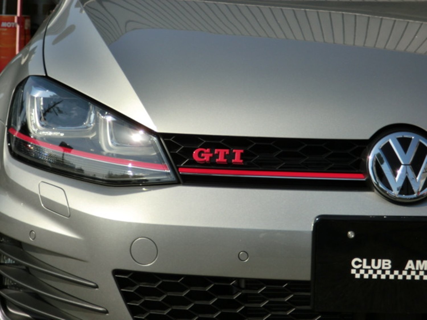 Amazon | C/A VW GTI レッドサイン 【人気C/Aブランド(日本製)両面 