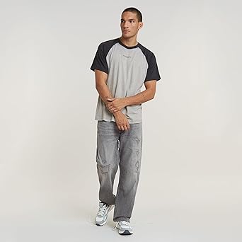 Baseball Loose R T Compact Jersey O - Milk Htr/dk Spice Htr