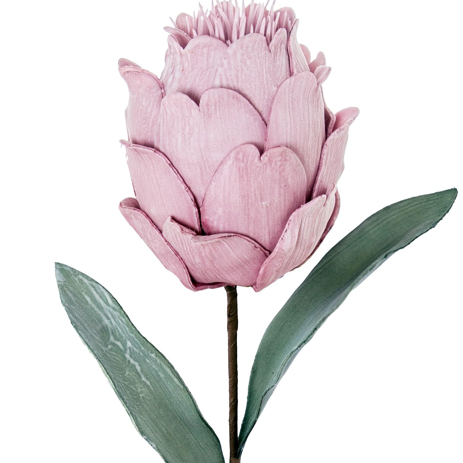 Fleurs artificielles violettes en mousse EVA et papier 65 cm DRW