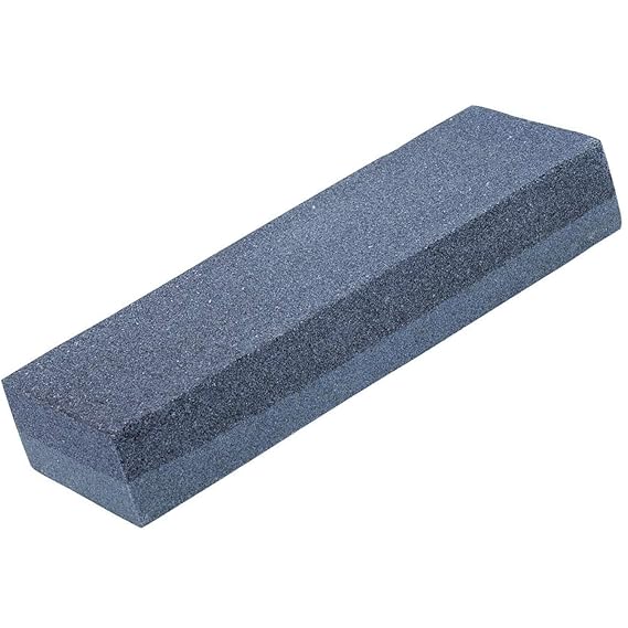 JAY ANTIQUES Silicone Carbide Combination Stone for Sharpening Both Knives and Tools(Multicolour)