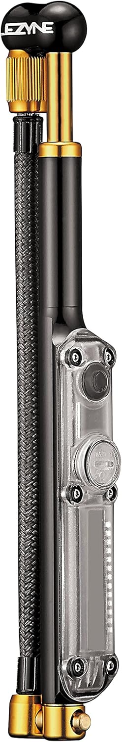 Digital Shock Drive Suspension Adjustment Pump with Digital Meter (Black x Gold) Top American Brand Desired by True Cyclists (Genuine Japanese Product) 2