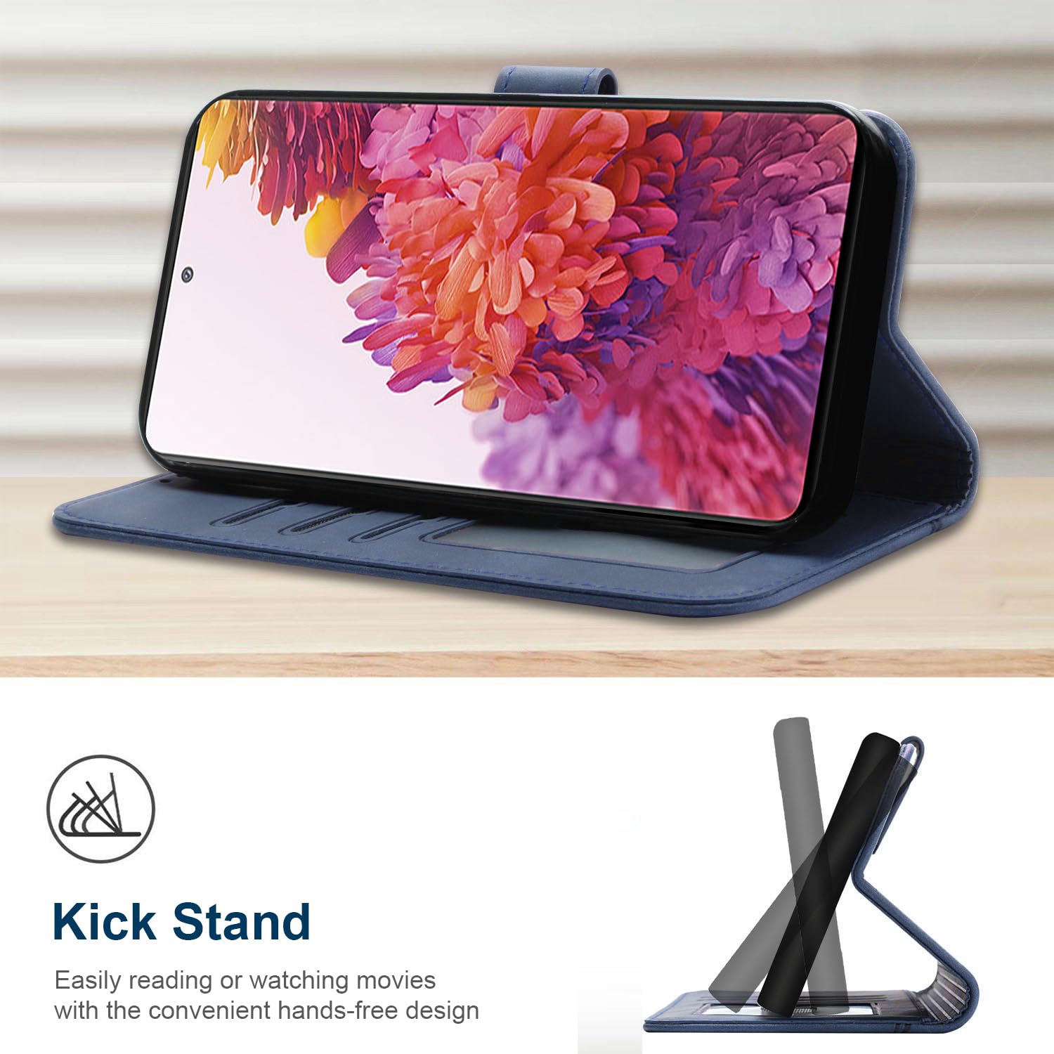 Custodia Flip Per Xiaomi Redmi 13C / Poco C65 - Cover Portafoglio In