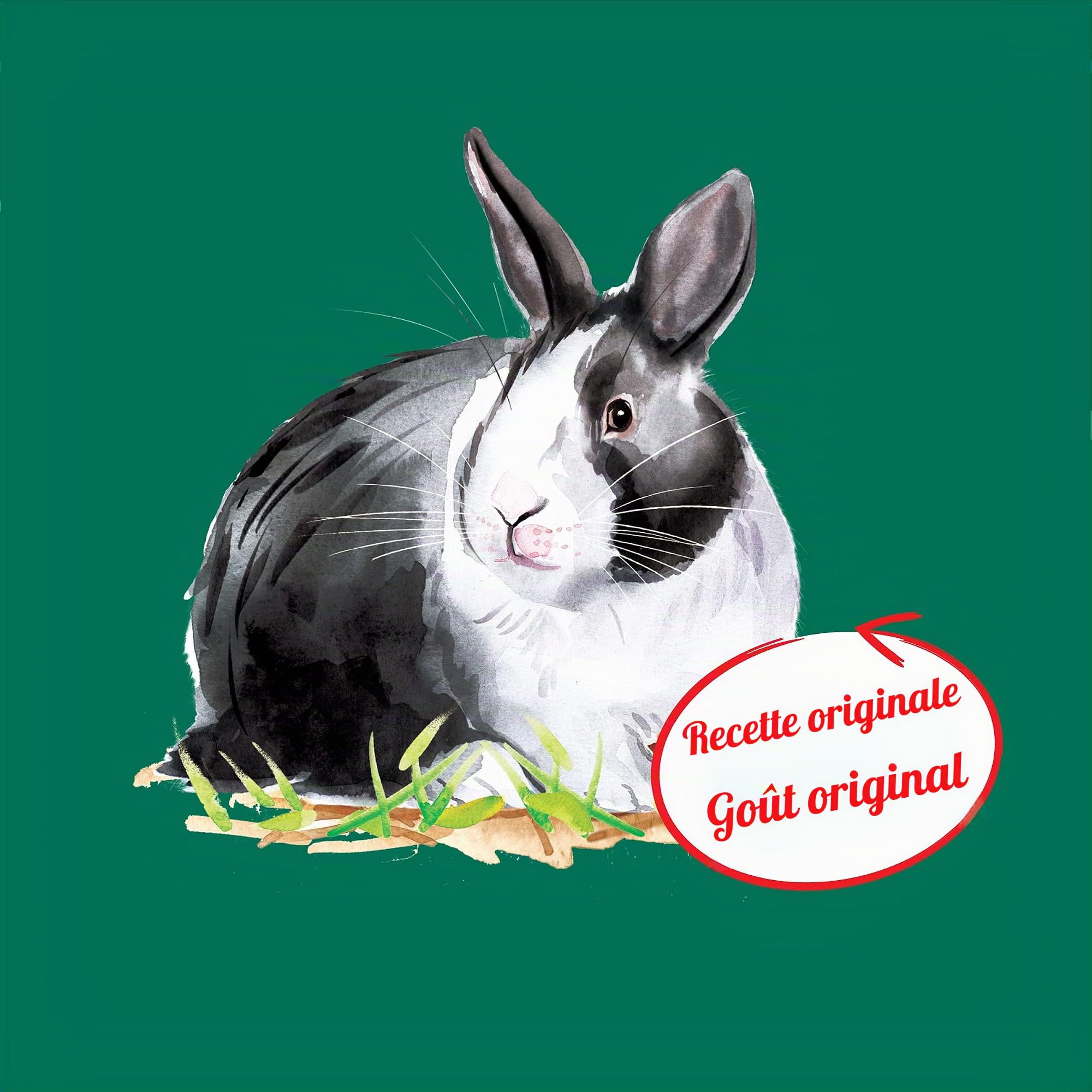 VERSELE-LAGA - Nature Original Cuni - Mélange Complet, Varié et Enrichi pour Lapins (Nains) Adultes - 9kg