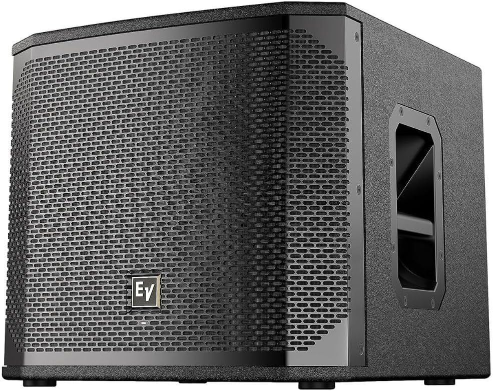 ELX200-12SP 12" 1200W Powered Subwoofer, Black