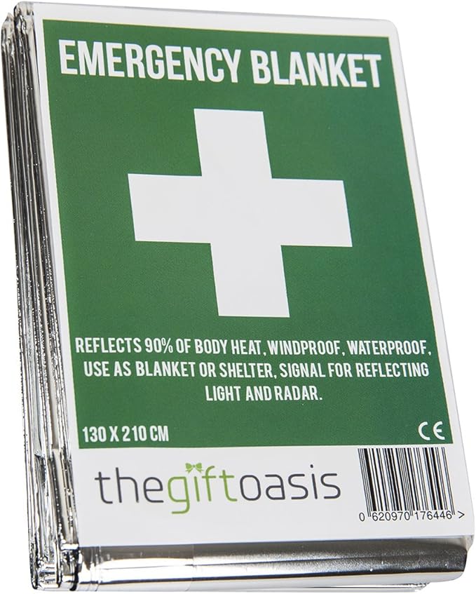 Multi Purpose Heat Survival Foil Blanket Baby Sensory (Single) Amazon