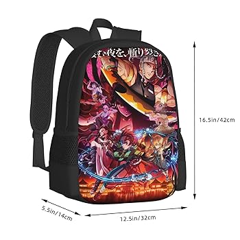 2388鬼滅の刃グッズセット　リュック &ティッシュ &タオル Amazon.co.jp: [HORONAMI] 鬼滅の刃 リュック 大容量 バッグ 多