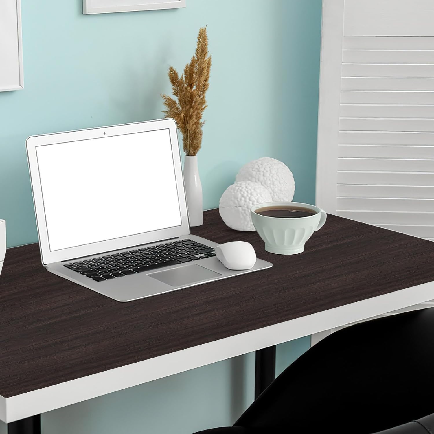 arthome 33" x120" peel and stick wood contact paper self-adhesive brown walnut wallpaper,decorative vinyl film for countertop,cabinets,shelf,drawer liner,easy to clean removable wall covering walnut wood 33" x 120"