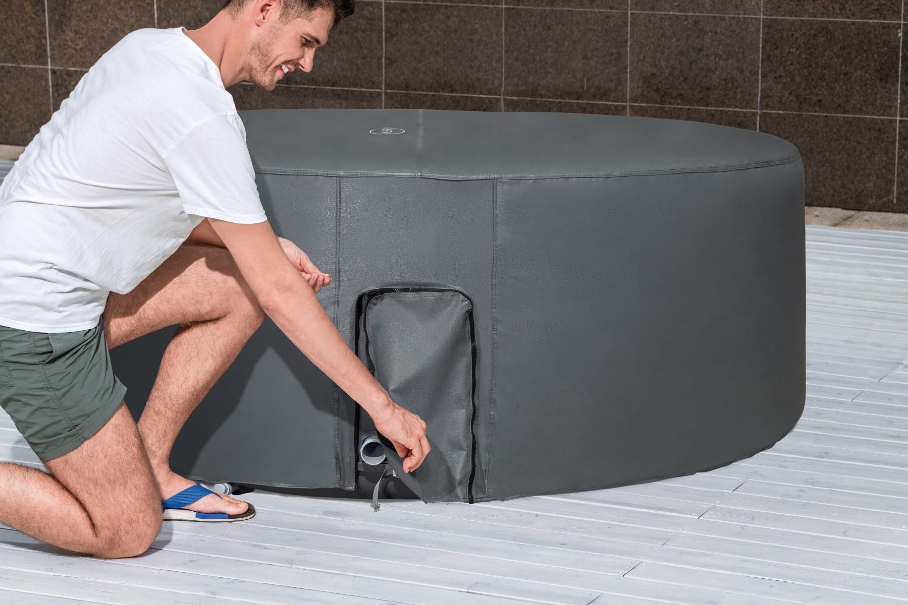 Lay-Z-Spa EnergySense Thermal Square Spa Cover 2,30 m x 2,30 m x 71 cm