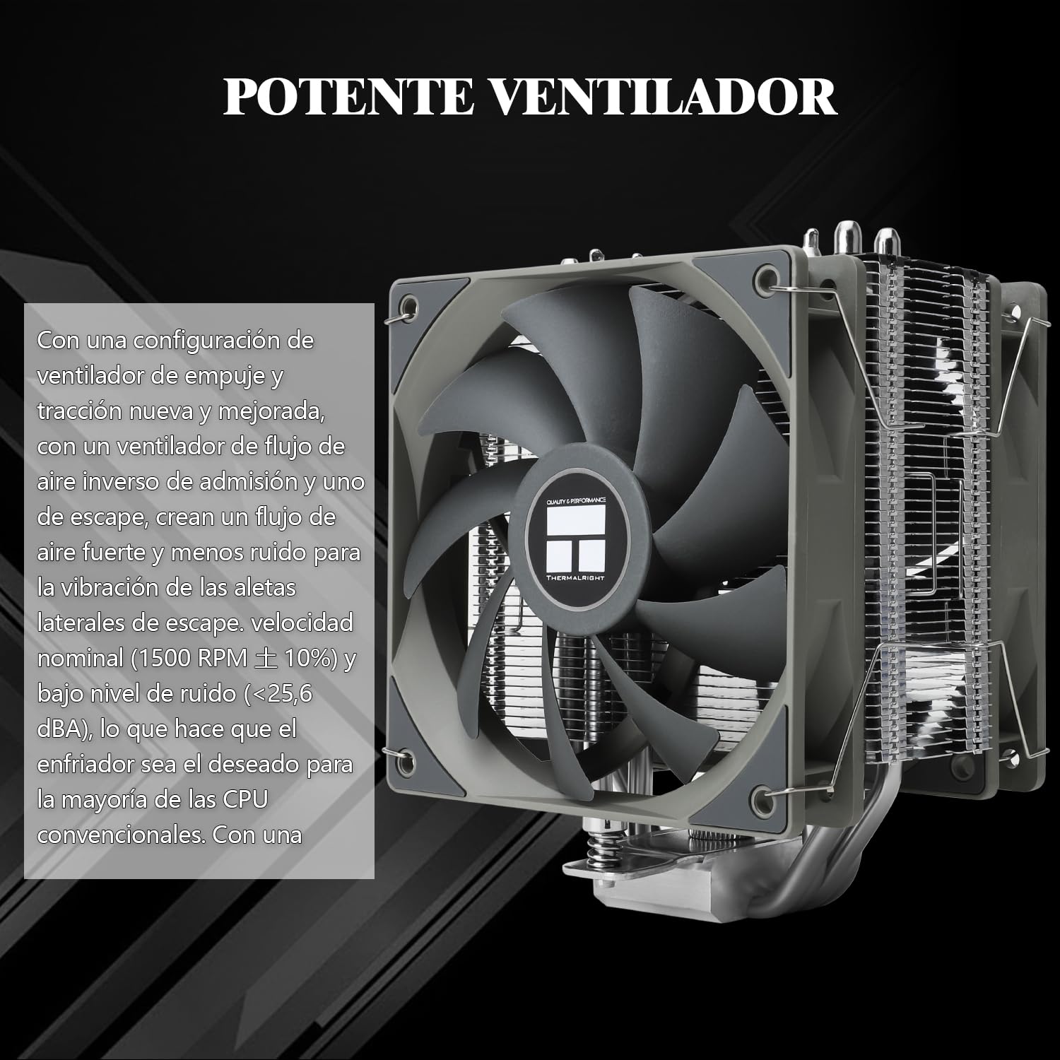 Thermalright Assassin Spirit 120 V2 PLUS CPU chłodnica 4 rury cieplne z technologią AGHP, podwójny wentylator PWM 120 mm, chłodzenie powietrzem CPU, wysokość 154 mm, do AMD AM4 AM5/Intel