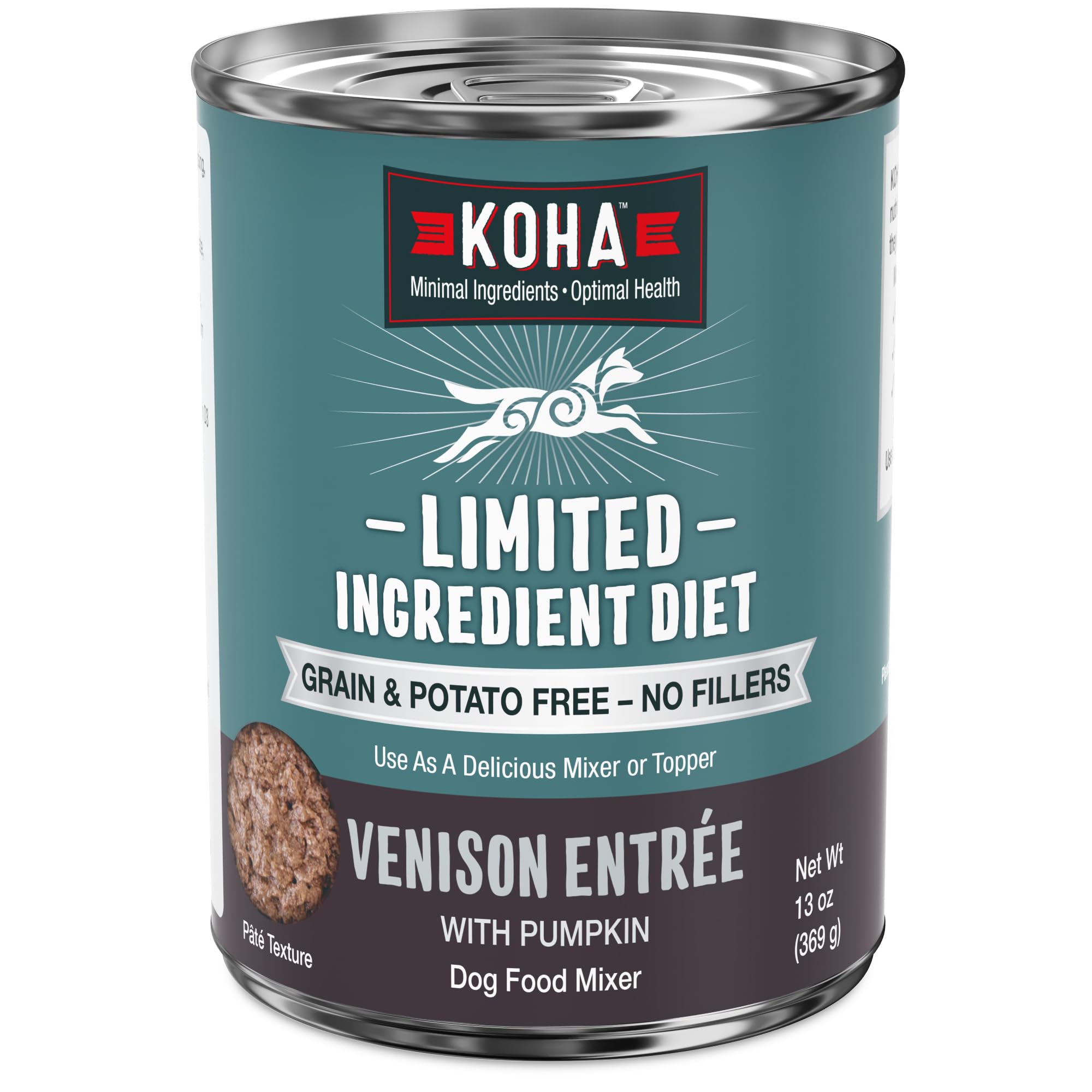 KOHA Limited Ingredient Diet Venison Entr&eacute;e for Dogs