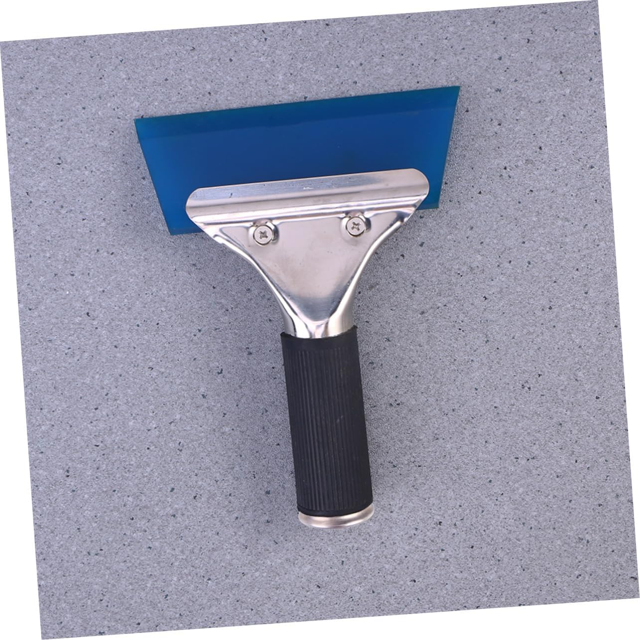 MAGICLULU Cowhells Window Squeegee for Glass Mirrors and Car Windshields Non-Slip Handle Durable Removal Blue