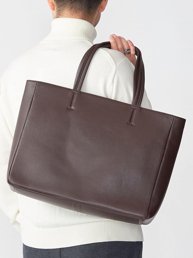 Amazon | [シップス] バッグ スマート レザー トートバッグ メンズ