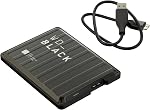 WD_Black 2TB P10 Game Drive, Portable External Hard Drive, Works with PlayStation, Xbox, & PC - WDBA2W0020BBK-WES1
