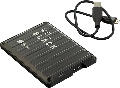 Miniatura 4 de WD_BLACK Unidad de juego P10 de 2 TB, disco duro externo portátil, funciona con PlayStation, Xbox y PC - WDBA2W0020BBK-WES1