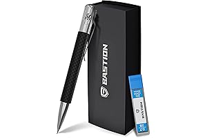 BASTION Luxury Mechanical Pencil - Professional Writing Tool with 20 Lead Refills